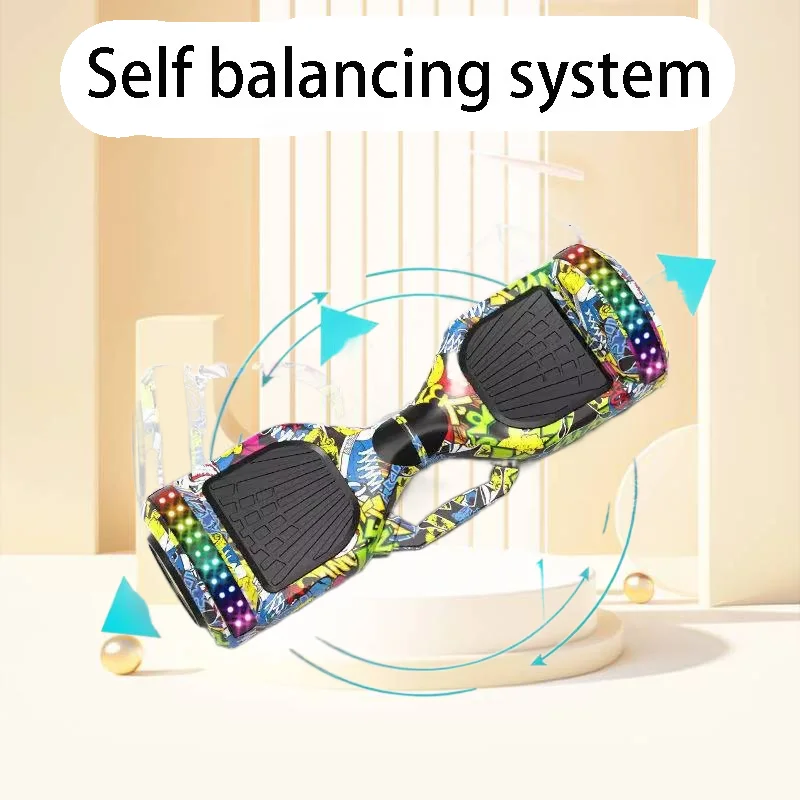 Popular Two Wheels Self Balancing Electric Scooter Hover Board Electric With Handle