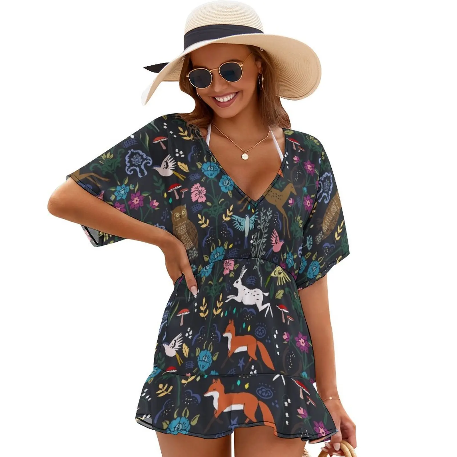 

Mystic Forest Cover Ups Aesthetic clothing dress for woman