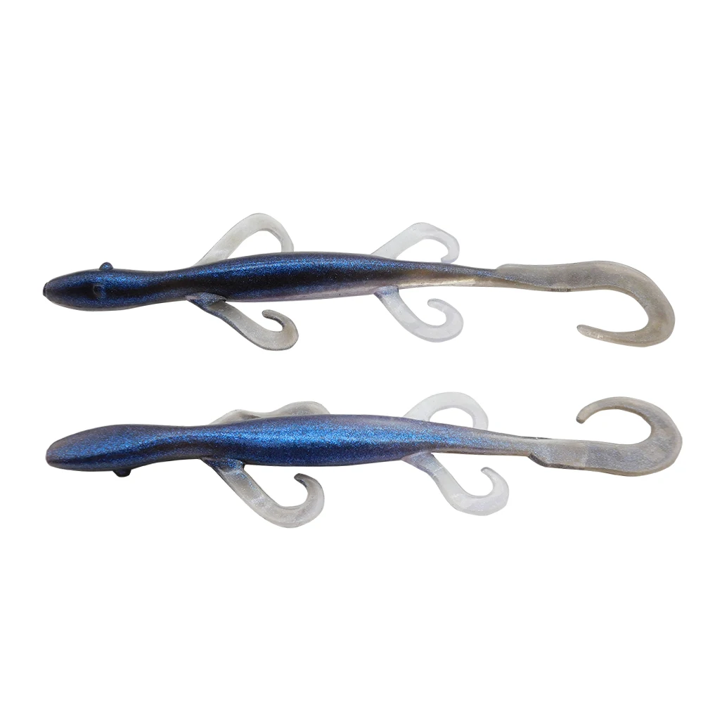 Señuelo de Pesca de gusano suave, Mini señuelo de Camarón, Jerkbait