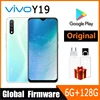 VIVO Y19 Smartphone 4G Global firmware LTE 6GB 128GB MTK6765 Octa Core 13.0MP Fingerprint 5000mAh Android 9.0 Used Phone 1
