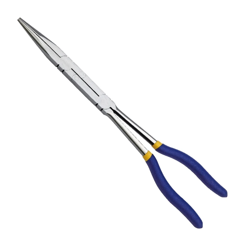 

Y1UD 13-дюймовые плоскогубцы с прямыми иглами и острым носом. Плоскогубцы с двумя шарнирами промышленного качества для тонкой и
