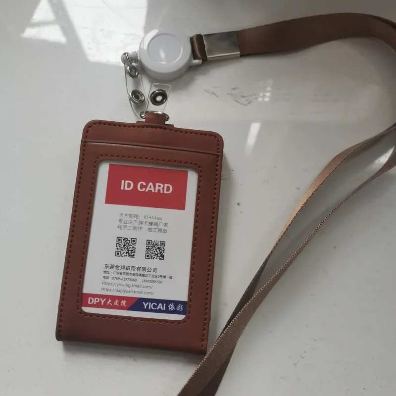 패션 끈 ID 배지 릴 홀더, 버스 패스 케이스, 은행 신용 카드 홀더, 스트랩 카드 홀더, 사무용품