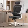 Ergonomic Office Chair Comfort Home Desk Chair Adjustable High Back Mesh Chair Lumbar Support Computer Chair with Flip-Up Arms 6