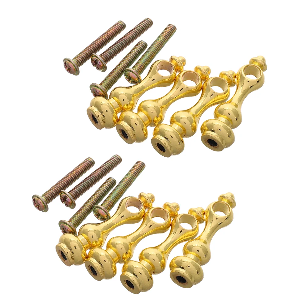 8pcs Iron Furniture Spindles for Glass Railing Baluster Ornament Iron Decorative Spindles for DIY Furniture Cabinet Railing Post 5