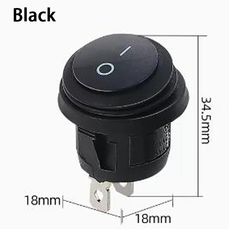 ตัวเลือกสินค้า สวิตช์ไฟ LED กันน้ำ 12V/220V แบบ Rocker Switch