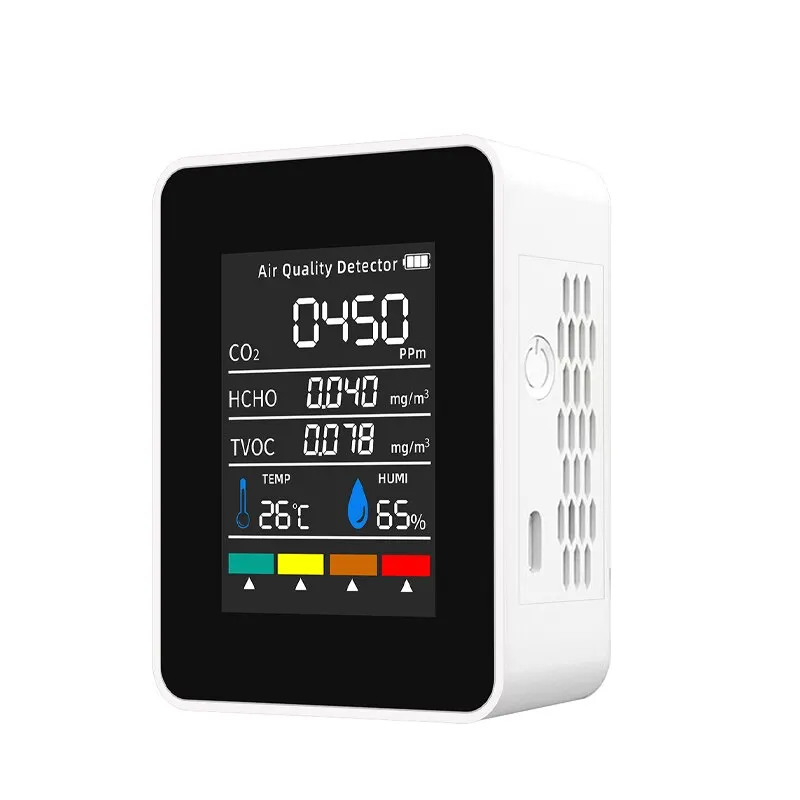 LCD ܼ , ̻ȭź ˵, TVOC, µ   , 5 in 1 