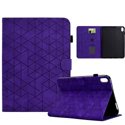 Luxurious Flip Leather Wallet Case with Card Slot for iPad Air4 2020 (PURPLE)