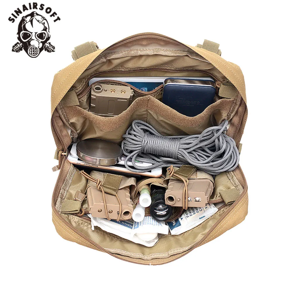 Description Picture 6 of itemTactical Vest Recon Kit Bag Casual Function Chest Rig Pack Outdoor Travel Cycling Airsoft Hunting Chest Bags EDC Carry Pouches