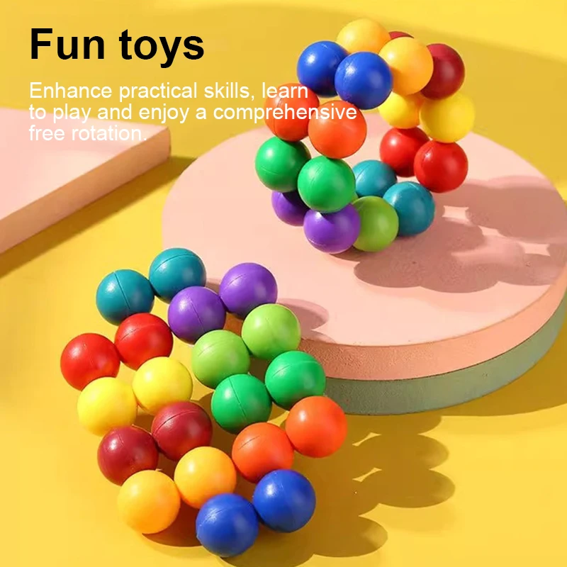 3D Magic Cube Ball – Infinite Puzzle Stress Relief Fidget Toy 2