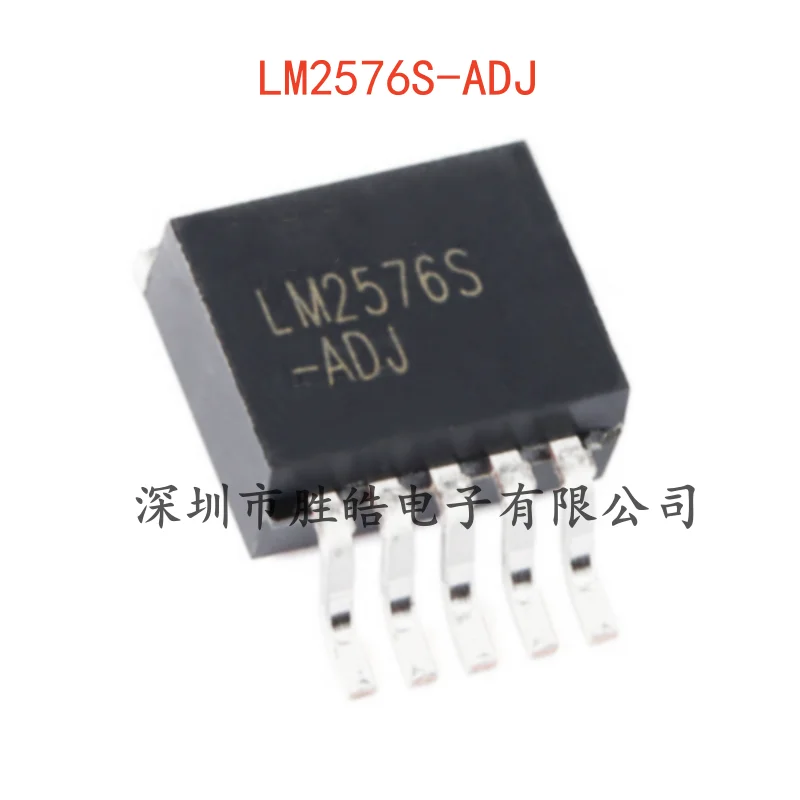 

(10PCS) NEW LM2576S-ADJ 3A Buck DC-DC Regulator Chip TO-263-5 LM2576S-ADJ Integrated Circuit