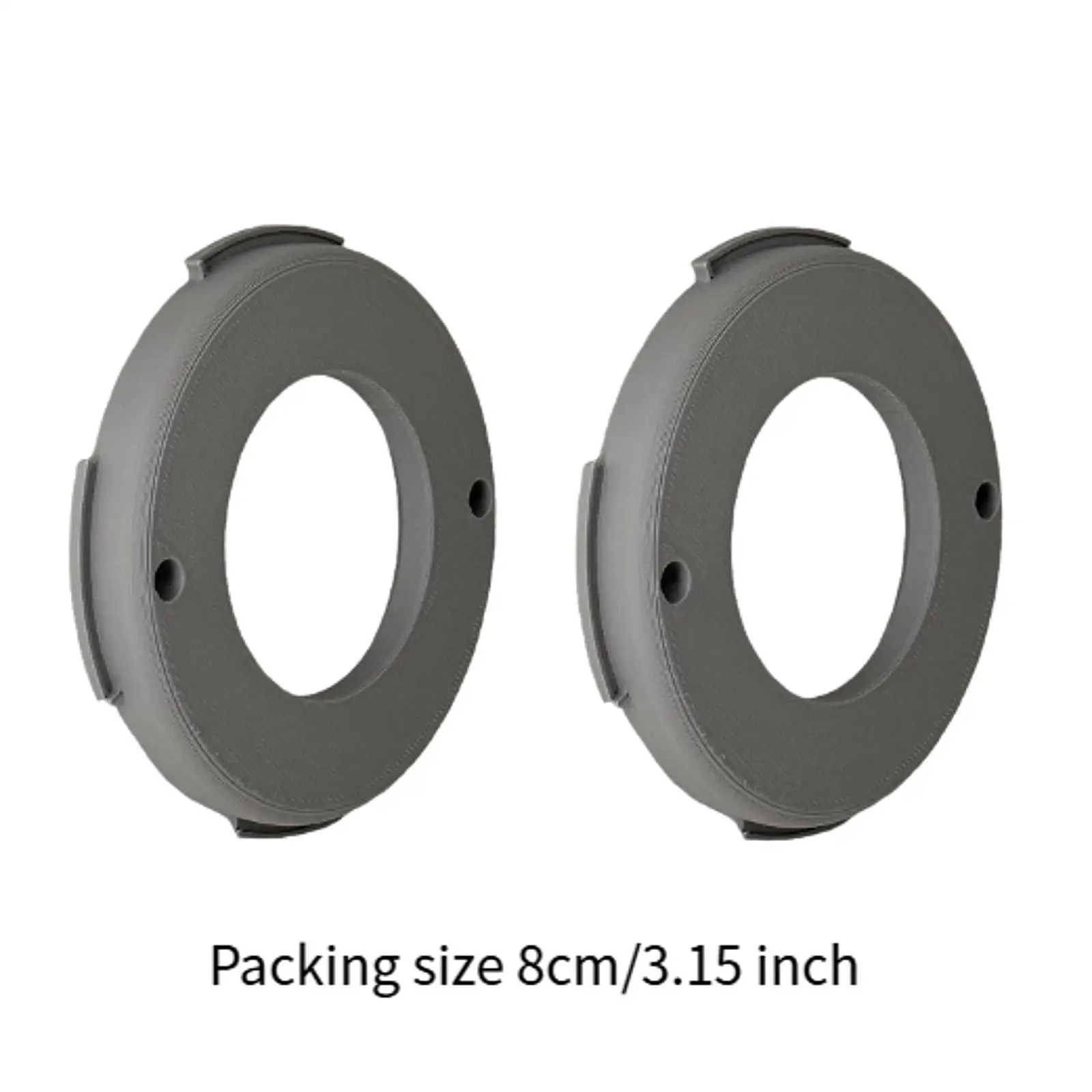2Pcs Mounting Plate, Wall Anchors for Nest Cam, Hardware Outdoor or Indoor