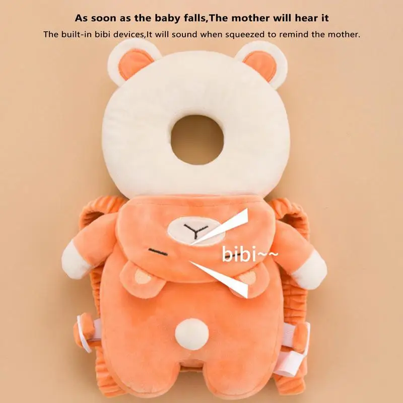 Baby Head Protector Safety Pad Cushion Cartoon Anti Fall Back Pillow Headrest Newborn Infant Toddler Baby Protection Backpack 5