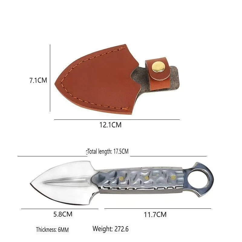 Outdoor survival small foreign shovel ultra-high shovel hardness multifunctional stainless steel household outdoor fishing