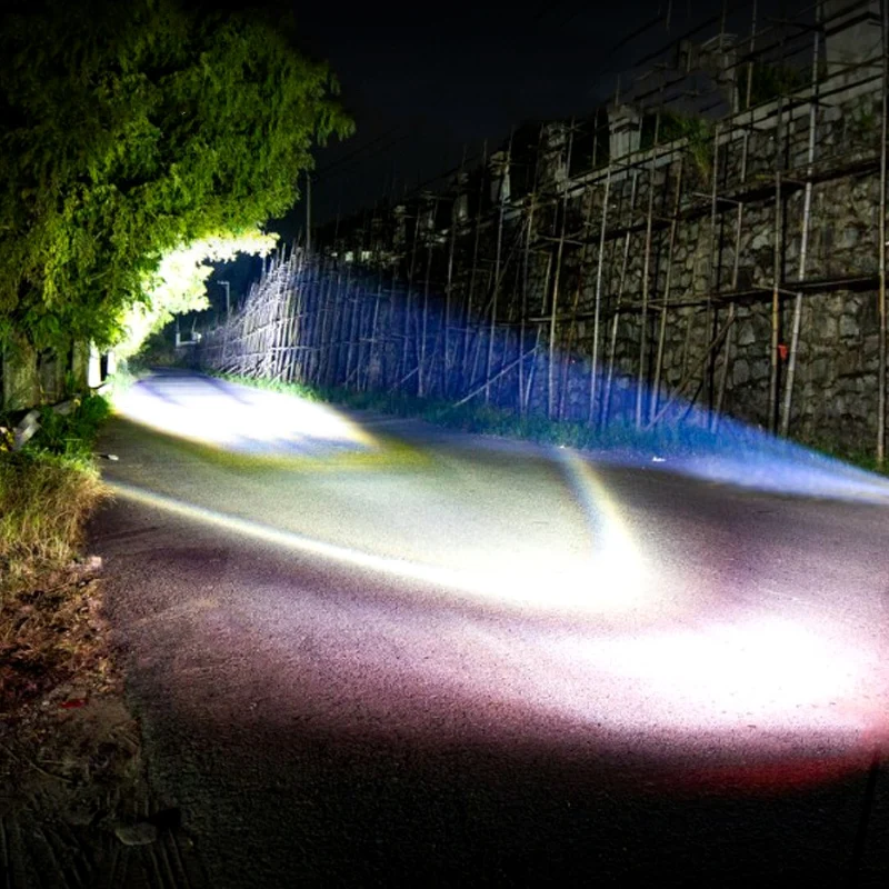 Portable XHP50 LED Camping Light COB Working Light Outdoor Handheld Flashlight USB Rechargeable Waterproof Search Light