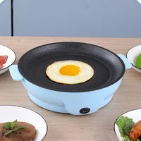 220V Multifunction Electric Frying Pan Skillet Non-Sticky Grill Fry Baking Roast Pan Cooker Barbecue Cooking Kitchen Tool 1