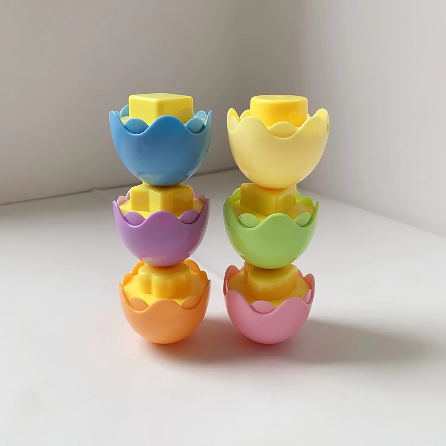 Smart egg pairing, twisted egg cognitive color and shape, children's puzzle early education simulation egg toy 6