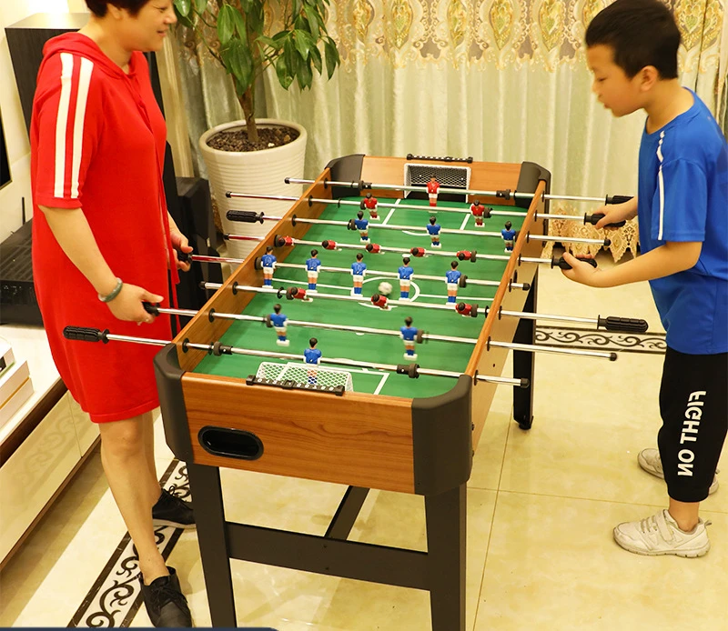 Table Soccer Table Kids Games Entertainment Hot Selling Soccer Table, Indoor Wooden Football Match