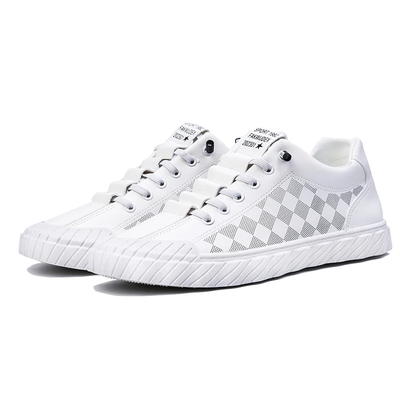 PU Leather Men Shoes Fashion Sports Casual Anti-Slip Waterproof Outdoor Sneakers Size 39-44