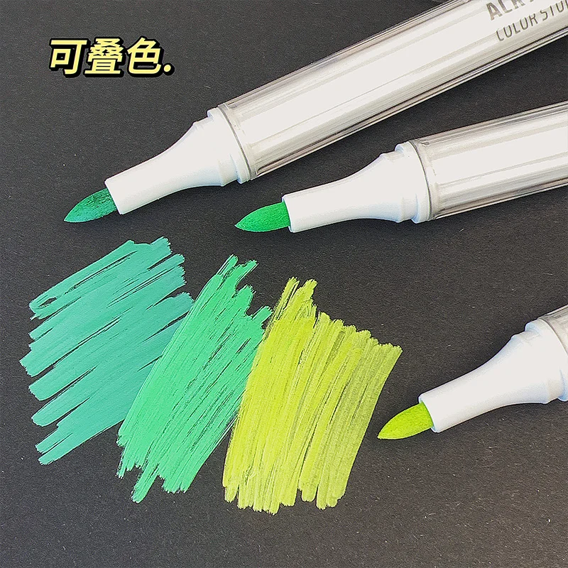 아크릴 마커 드로잉 그래피트 아트 용품, 미적 문구, 학교 액세서리, 사무용품, 컬러 마커, 하이라이터