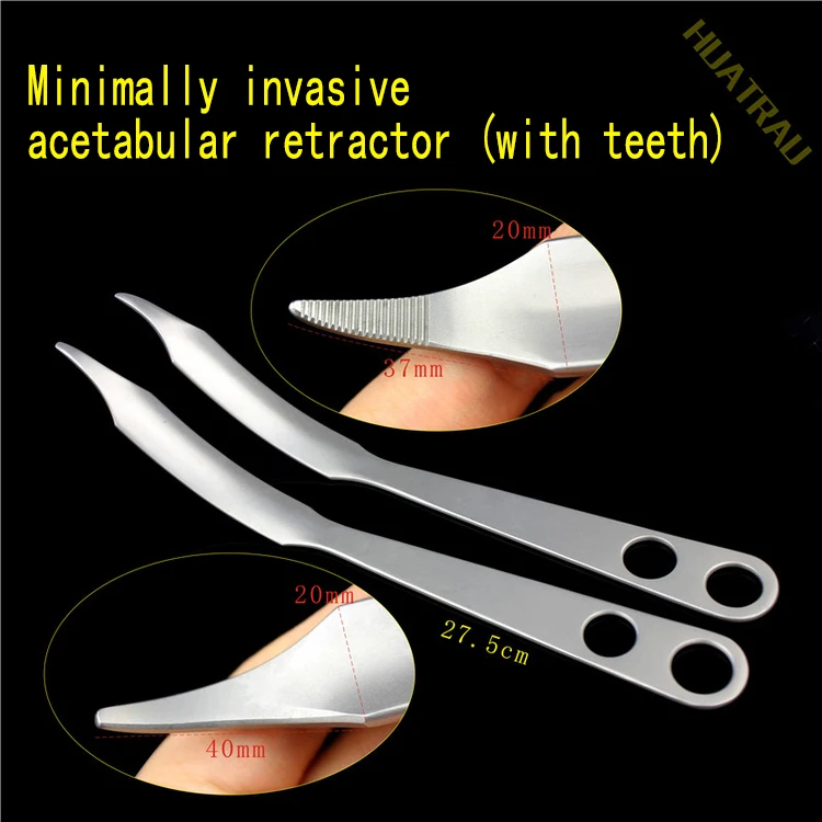 

Keywords minimally invasive acetabular retractor; hip retractor; orthopedic instruments; medical toothed DDA