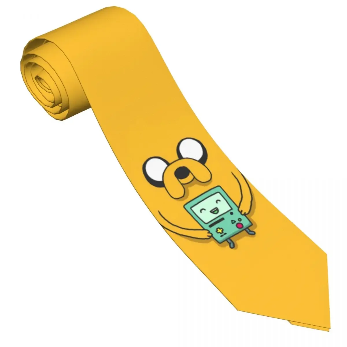 

Bmos приключения мультфильм Новый 3D печать галстук анимация шеи галстуки крутой модный воротник галстук унисекс для взрослых свадьбы