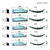  5pairsBlackwings  Silicone Eyelash Perming Pad Lashes Rods Shield Lifting 3D Eyelash Curler Accessories Applicator Tools 4