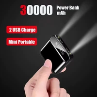 20000mah Power Bank Super Fast Charge Large Capacity Digital Display Mini Portable External Battery For Iphone Samsung Xiaomi 2