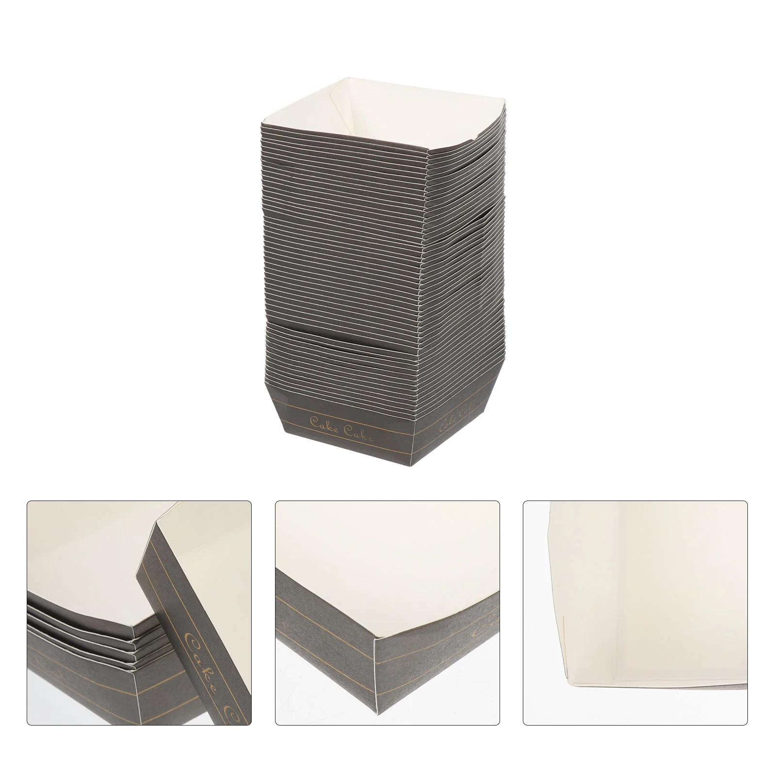 

100Pcs Decorative Cupcake Wrappers Grease-proof Paper Cups Cupcake Paper Cups Cake Holders