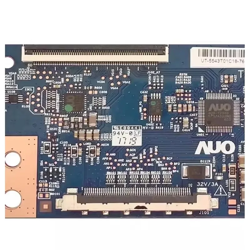 AUO 오리지널 T430HVN01.A CTRL BD 43T01-C09 로직 Tcon TV 보드 완벽하게 작동 완전히 테스트됨