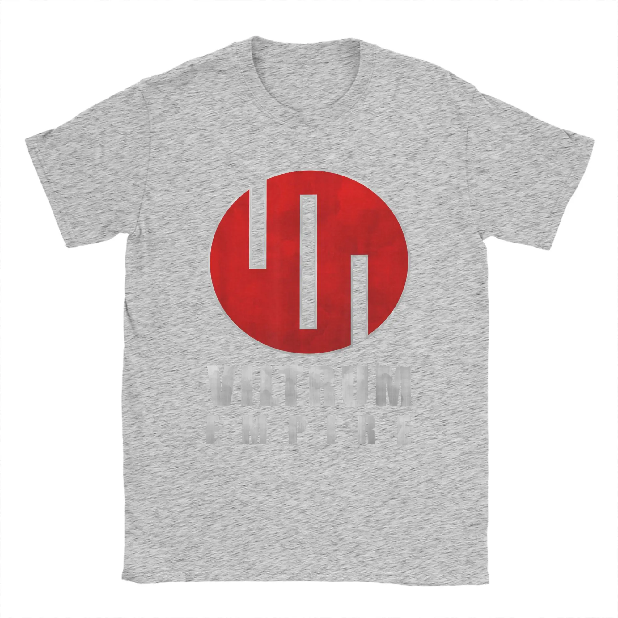 Invincible Viltrum Empire Vintage Logo Men's Cotton Crew Neck T-Shirt