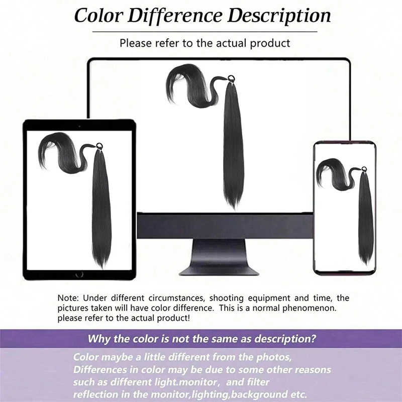 Four strand braided wig ponytail dirty braid slender Fried Dough Twists braid wig braid ponytail