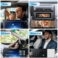 Ainavi IPS 6,36 дюймов 1Din беспроводной Carplay Android авто автомобильный радиоприемник мультимедийное видео MP5 плеер сенсорный экран универсальное авторадио — изображение 6