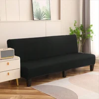 Juste de canapé-lit de style minimaliste, solide, haute élasticité, anti-poussière, adaptée à toutes les saisons, salon, chambre à coucher, document Milk inj 5