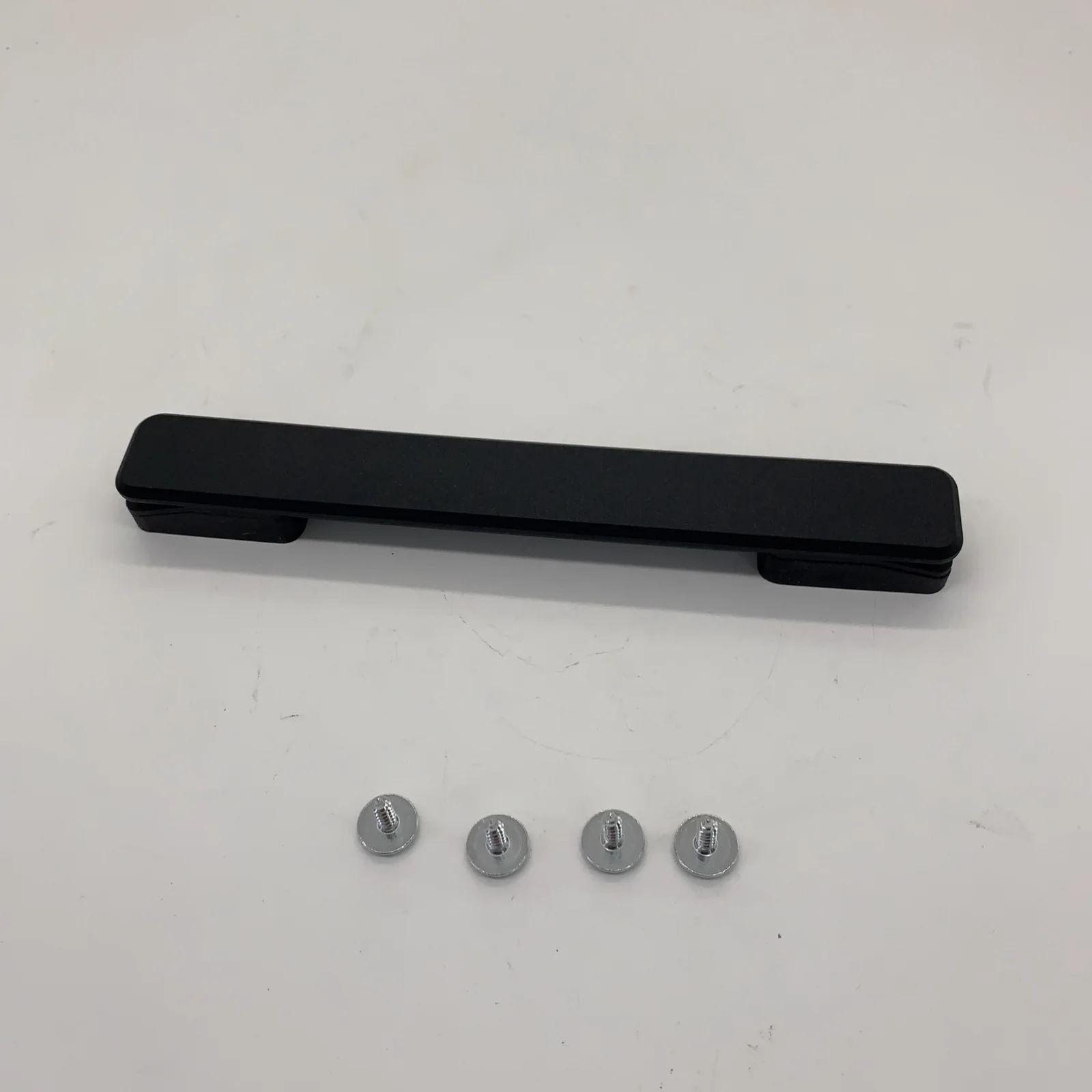2개 검정색 여행 가방 손잡이 플라스틱 당김 손잡이 198mm 길이 B115