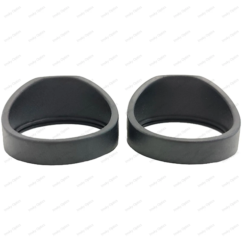 2PCS Rubber Eyepiece Caps Inner Diameter 28-44mm For Stereo Microscope Binoculars Telescopes
