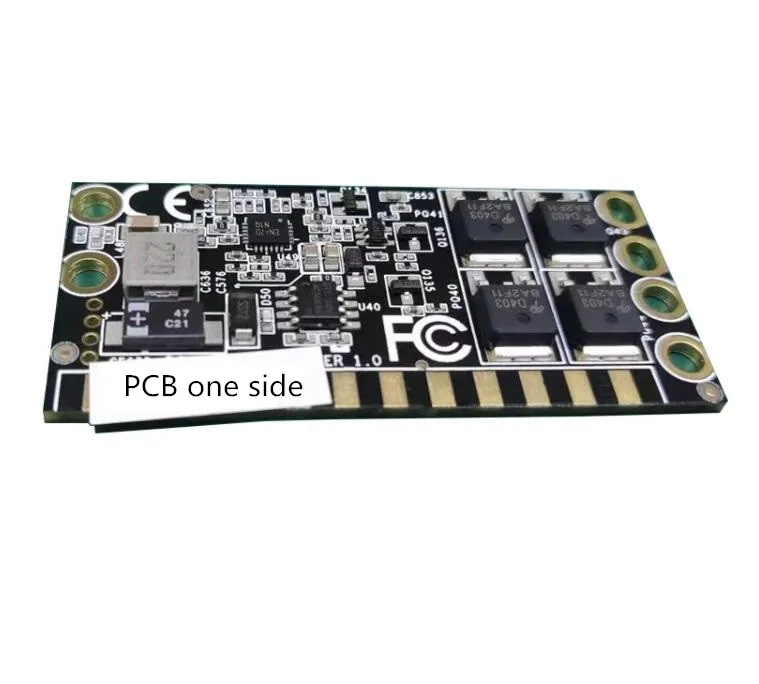 Pico Atx Interruptor Psu Carro Auto Mini Itx Módulo de Fonte Alta Potência Itx Case dc 12v 600w 24pin - Imagem 3