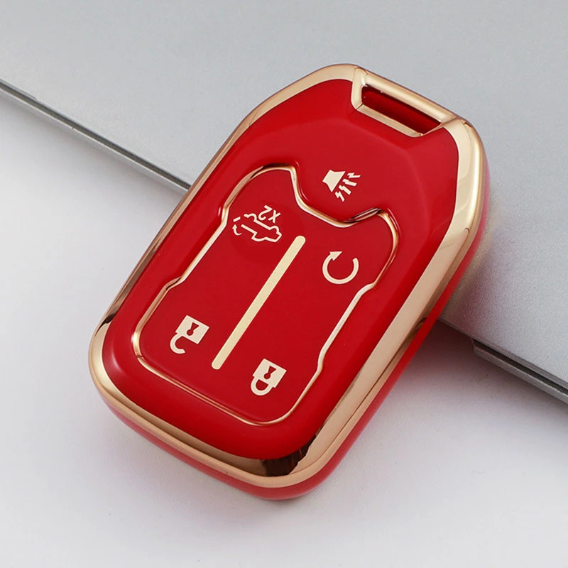 New Premium Tpu Car Key Case Cover For Chevrolet 2015 16 Tahoe