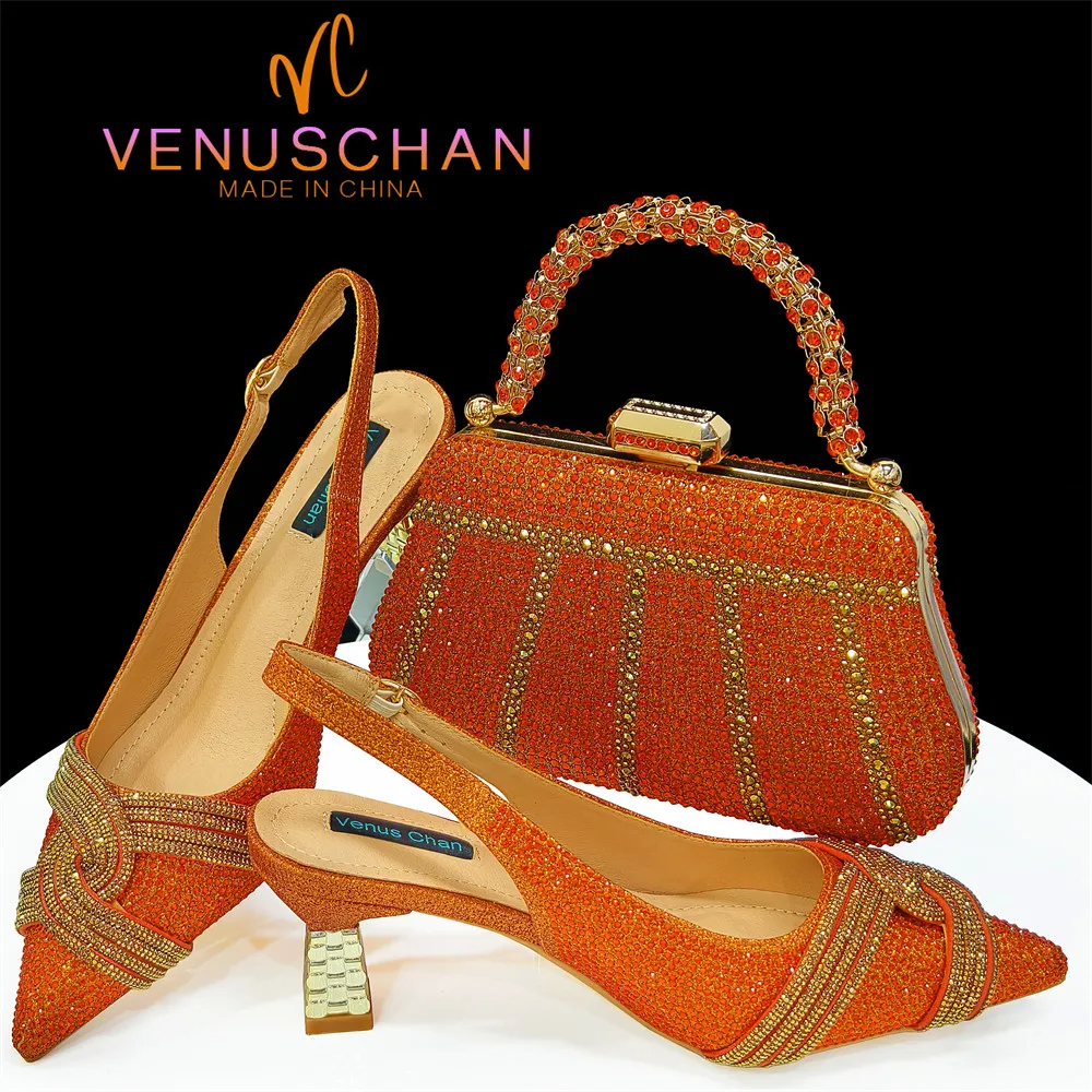 Venus Chan 2024 Special Design High Quality Orange Color African