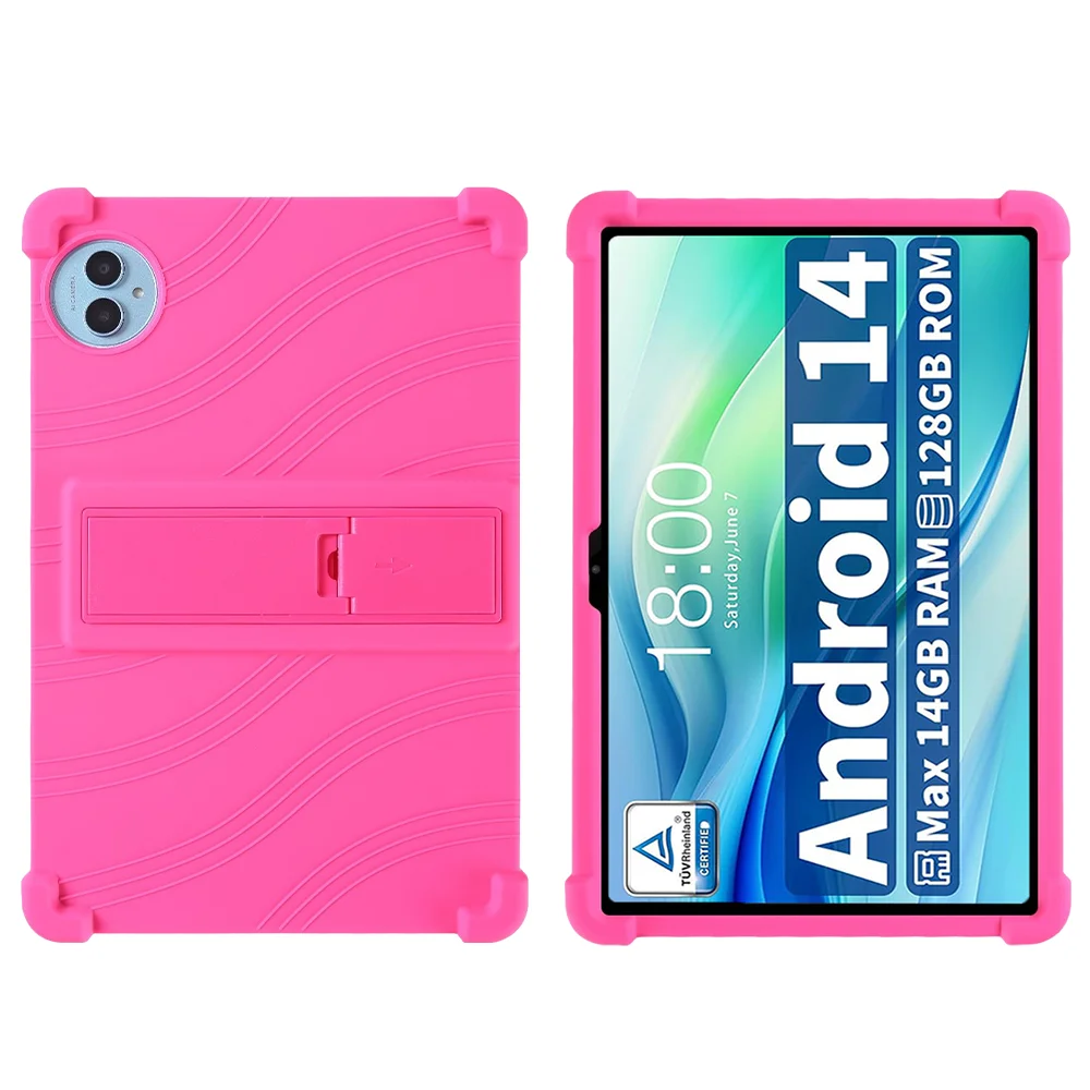 Multi-Angle Shockproof Silicone Stand Case, Adjustable Protective Shell