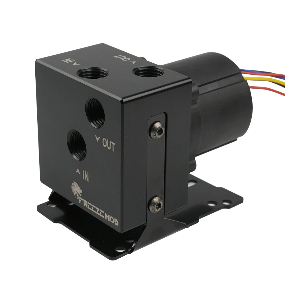 Water Cooling Fluid Loop Building Pump Max 600l5 Metros Bombas de Controle de Velocidade Manual com Suporte 4xg1 Pu-mp-m8w