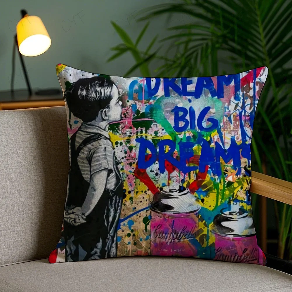 Embroidered Nordic Throw Pillow Covers