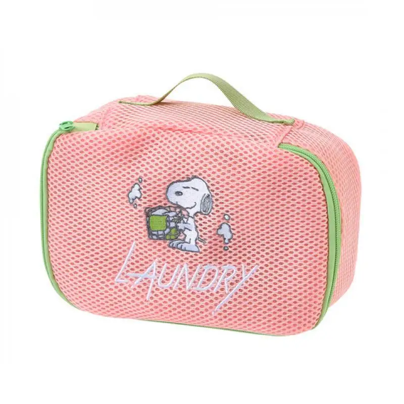 

Новинка Kawaii Snoopy сетчатая косметичка мультяшная Милая вместительная Портативная сумка для хранения предметов подарок для девушки