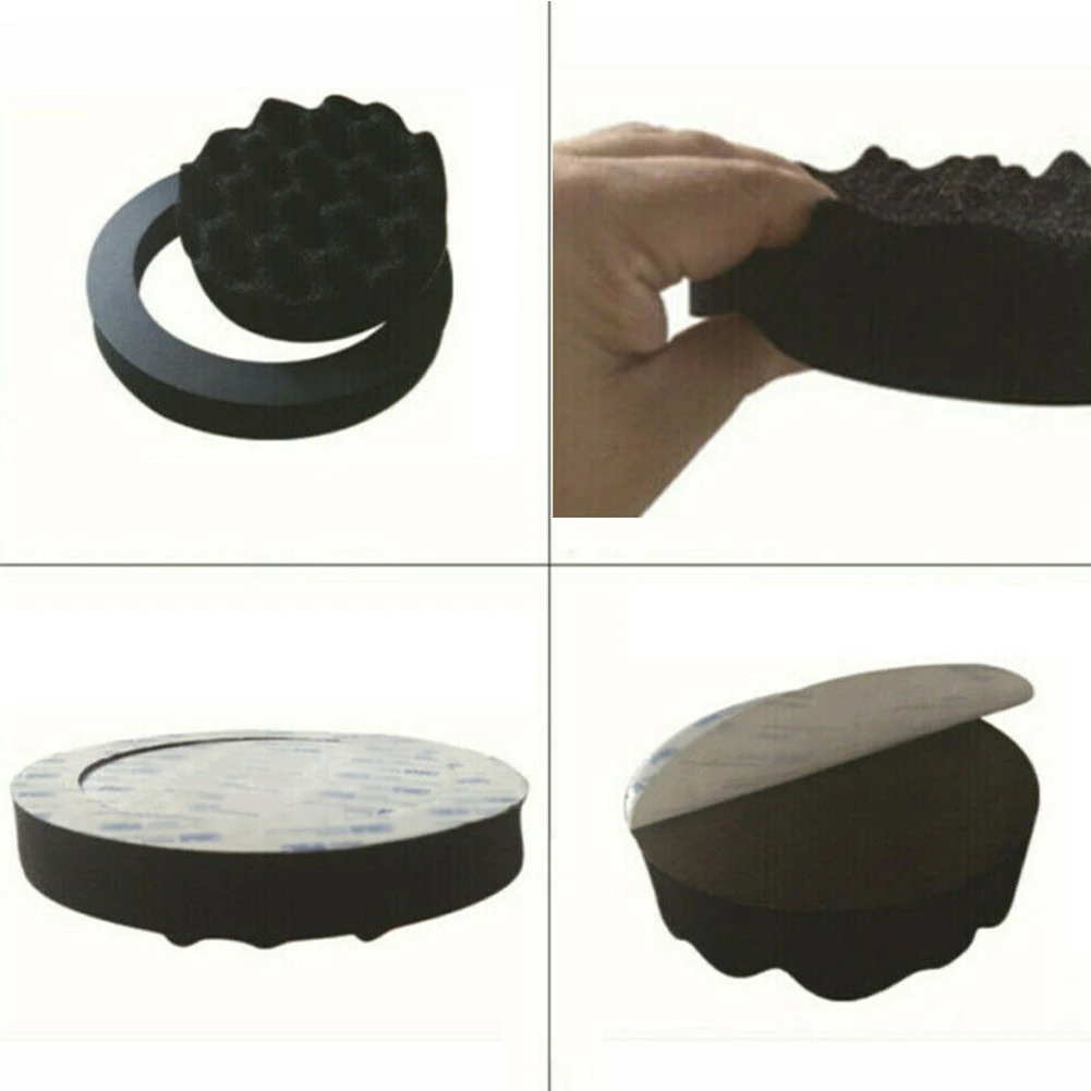 4pcs Automotive Sound Deadener Insulation Ring Universal 6.5