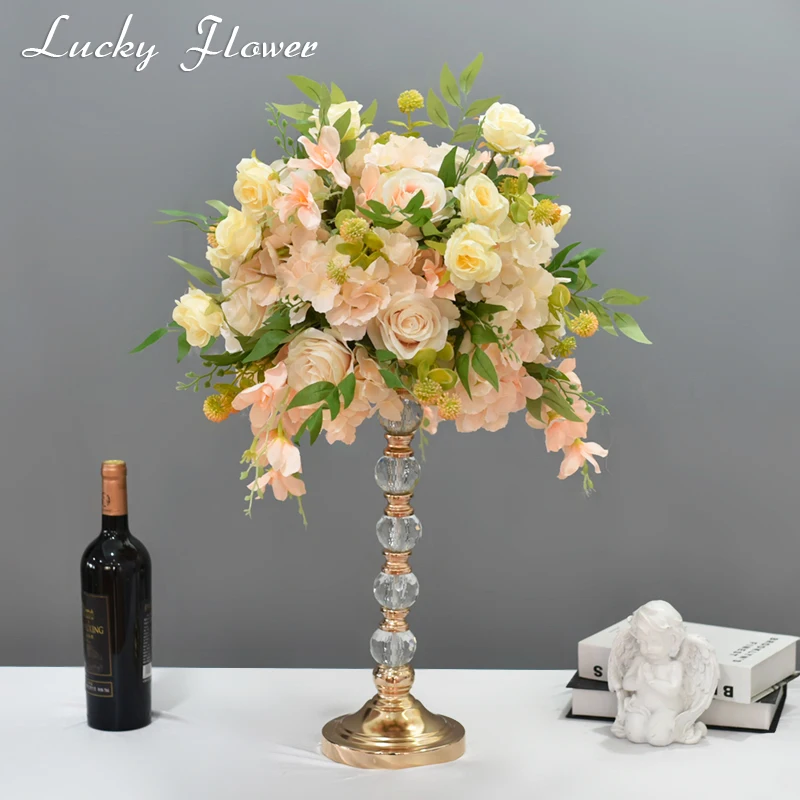 

Искусственный цветочный шар в лесном стиле, свадебная композиция, центральный стол, цветочный шар, декор для вечеринки, украшение для ведущей дороги