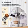 hibrew home coffee machineItalian Espresso Self-Cleaning Function For Home Office Use machine coffee돌체라떼 1