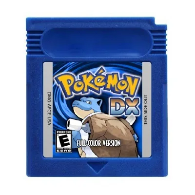 GBC Game Cartridge Pokemon mMario Series 16 Bit Video Game Console Pokemon Sour Crystal Blue Red DX 2