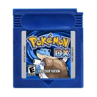 GBC Game Cartridge Pokemon mMario Series 16 Bit Video Game Console Pokemon Sour Crystal Blue Red DX 2