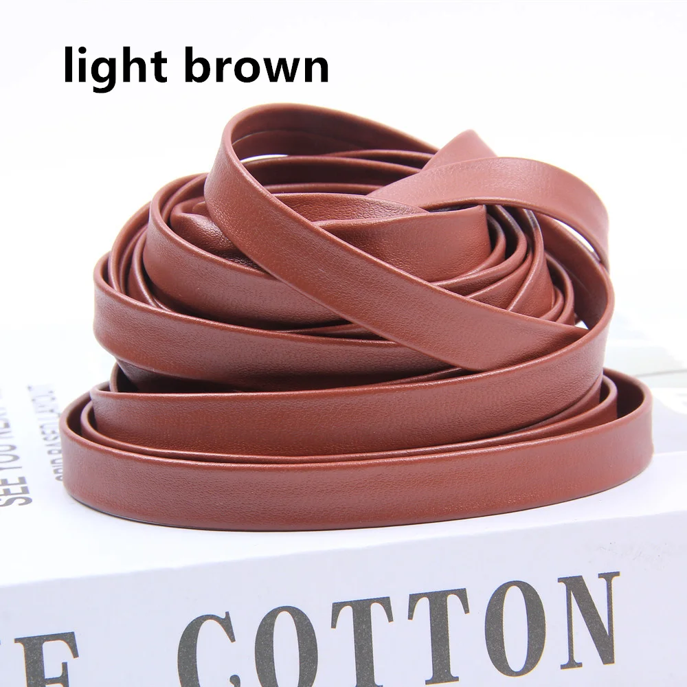 Double Fold PU Bias Binding Tape for Crafting and Sewing Projects