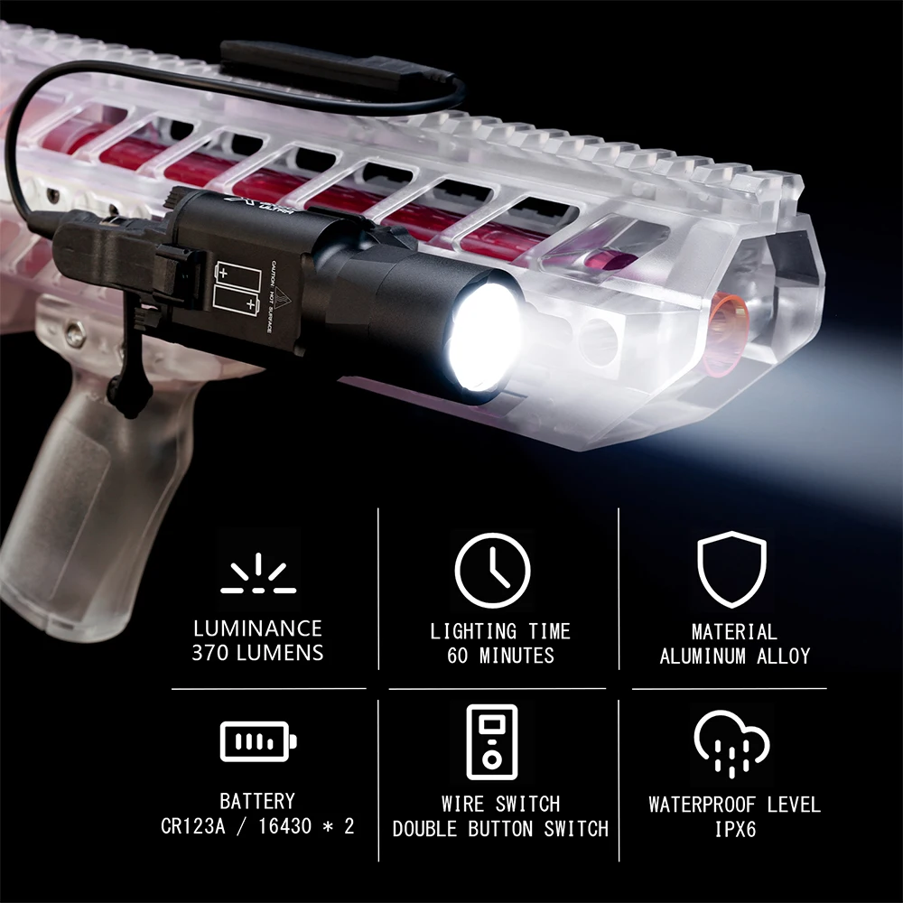 Element Tactical Flashlight Surefir Airsoft Gun Light Hunting Rifle