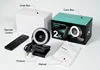 2K HD  Wireless Remote Control 8X Zoom USB Webcam With Audio Fill Light Ring for PC Web Camera Cam USB Online Webcam  Autofocus 3
